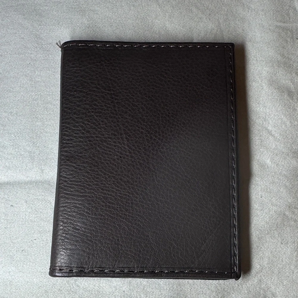 Dark Brown Leather Wallet